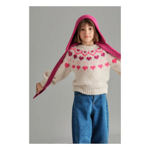 Mipounet - Love Nordic Hearts Kazak | Krem