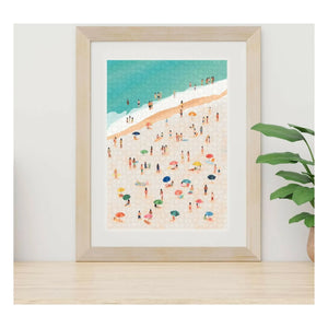 La Petite Épicerie - Melisa Bilgici Signed Beach Life Puzzle - 1000 Pieces