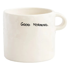 Anna + Nina - Guten Morgen Tasse | Creme