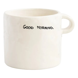 Anna + Nina - Guten Morgen Tasse | Creme