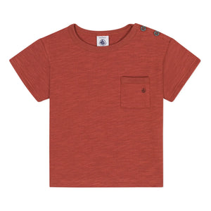 Petit Bateau - Marmiton Jersey Flamlı Tişört | Tarçın