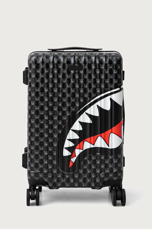 Sprayground - Schwarzer Hartschalenkoffer 'Haie in Paris' 910CL328NSZ