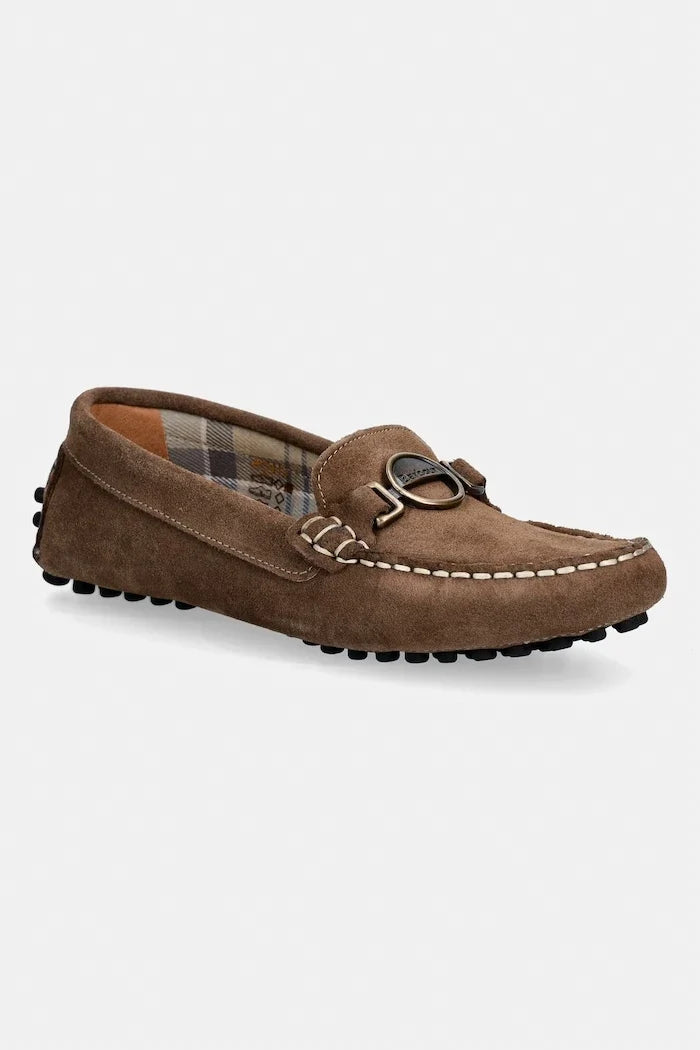 Barbour kadın süet mokasen Laire