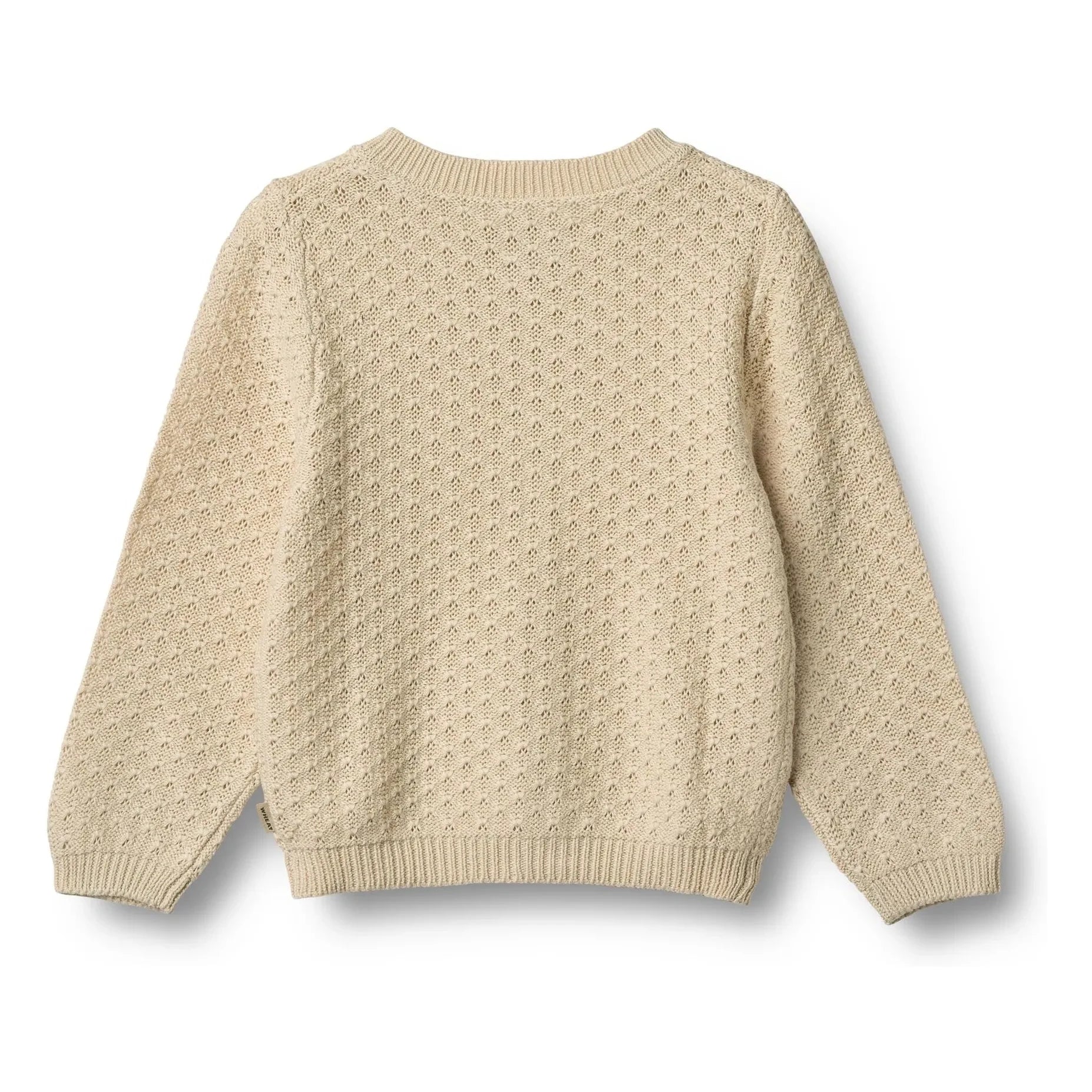 Wheat - Magnella Organic Cotton Cardigan | Beige