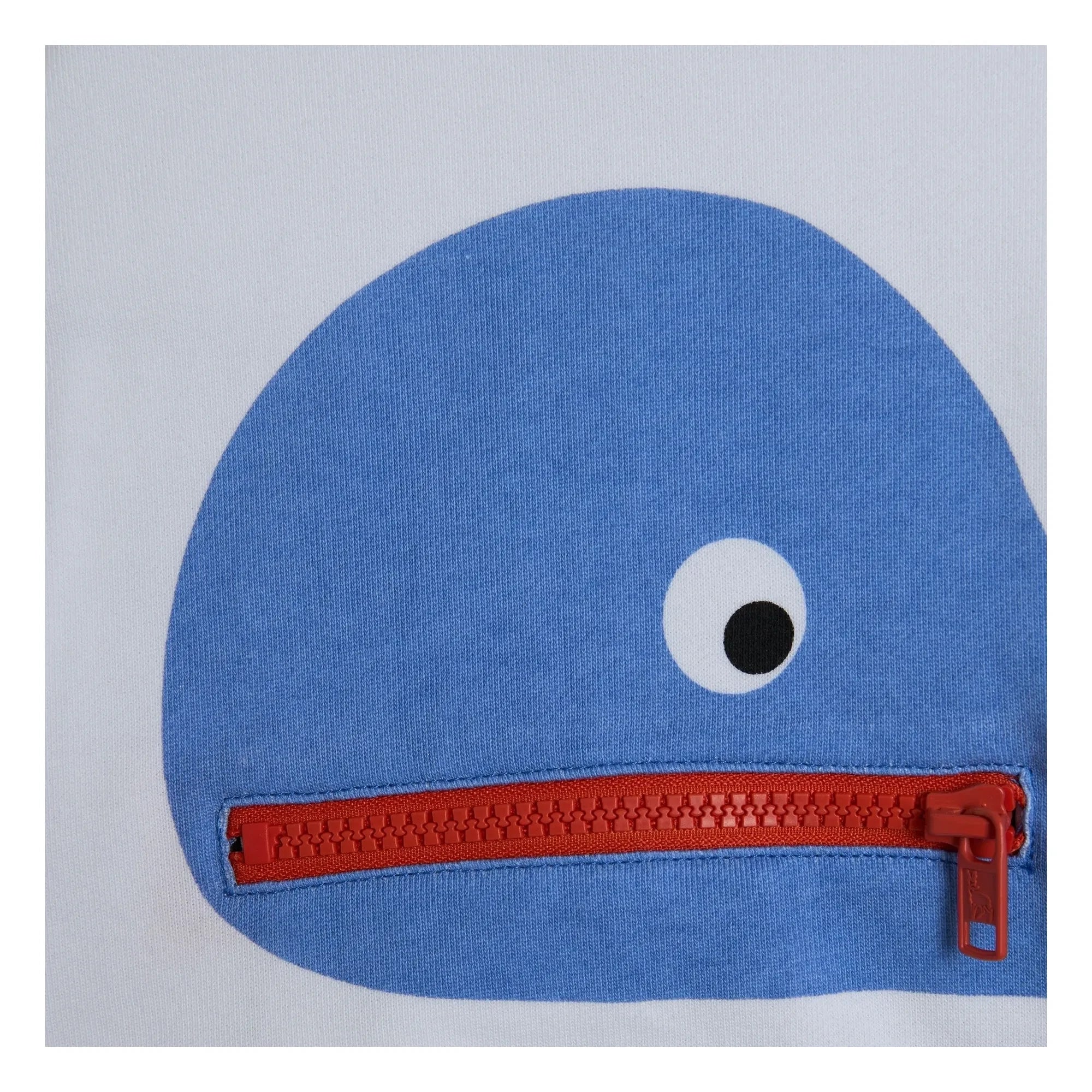 Stella McCartney Kids - Whale Zip Sweat | Beyaz