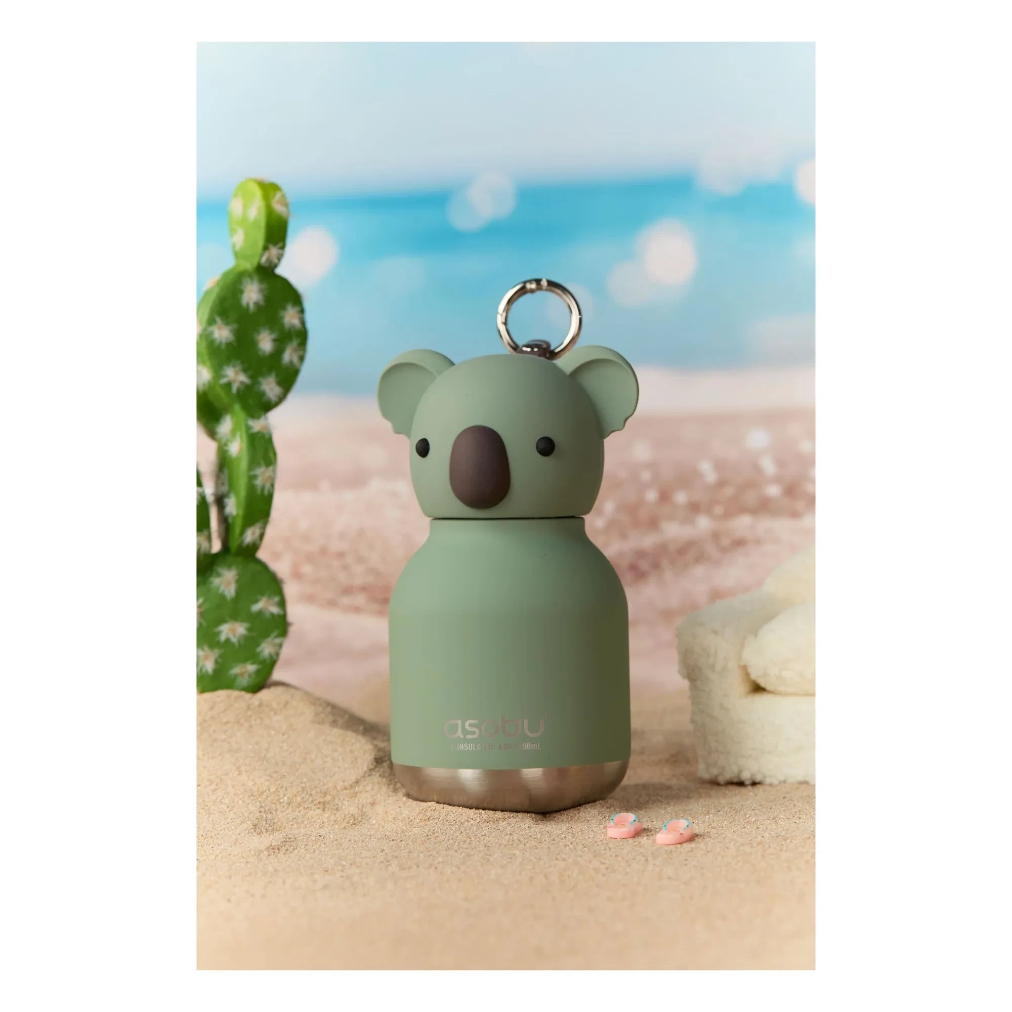 Asobu - Koala Stainless Steel Mini Bottle | Gray