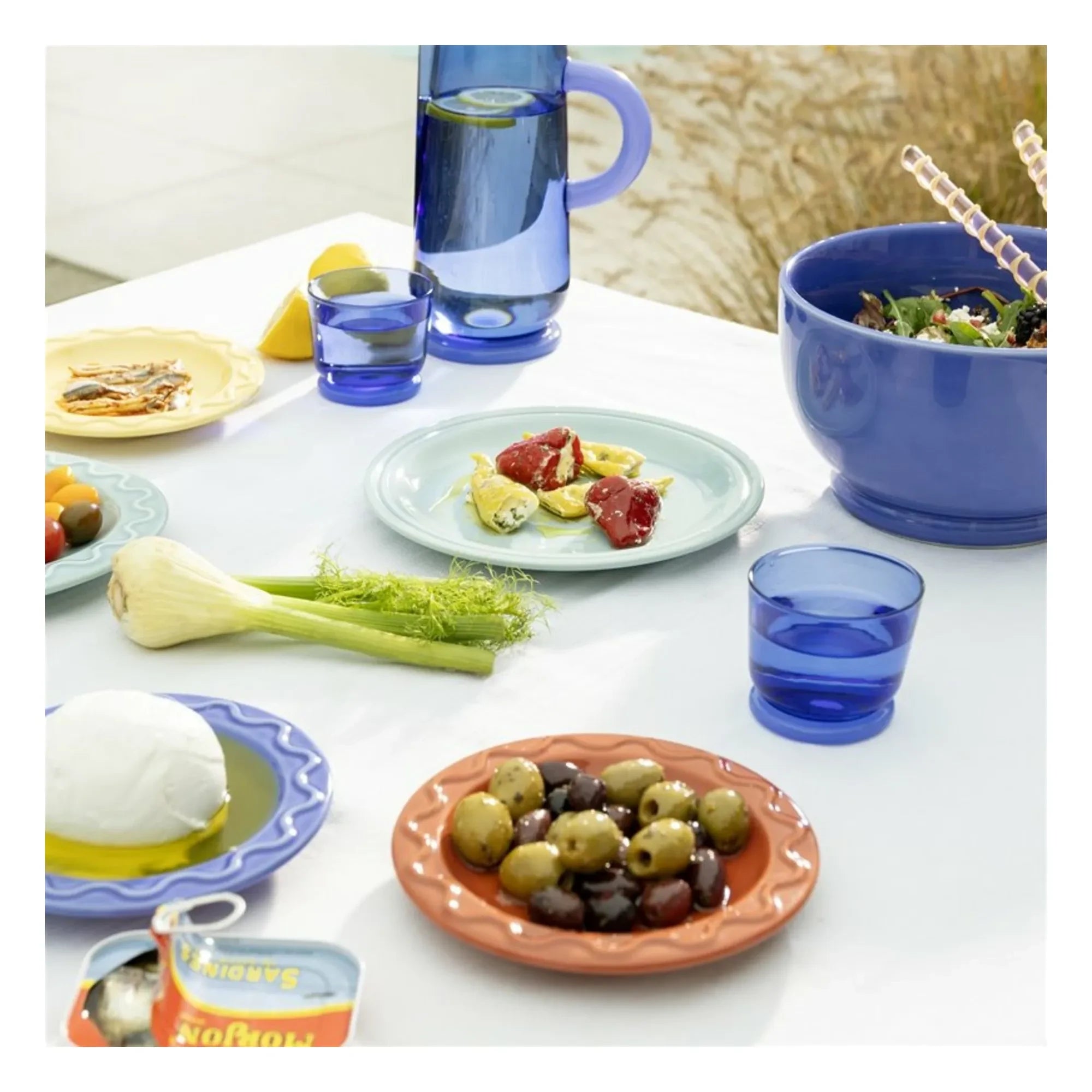 &Klevering - Mochi tabaklar - 2’li set | Tuğla kırmızısı