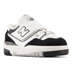 New Balance - Klassische 550 Sneakers mit Schnürsenkeln und Klettverschluss | Schwarz