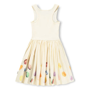 Molo - Cassandra Kleid Macarons Bio-Baumwolle | Creme