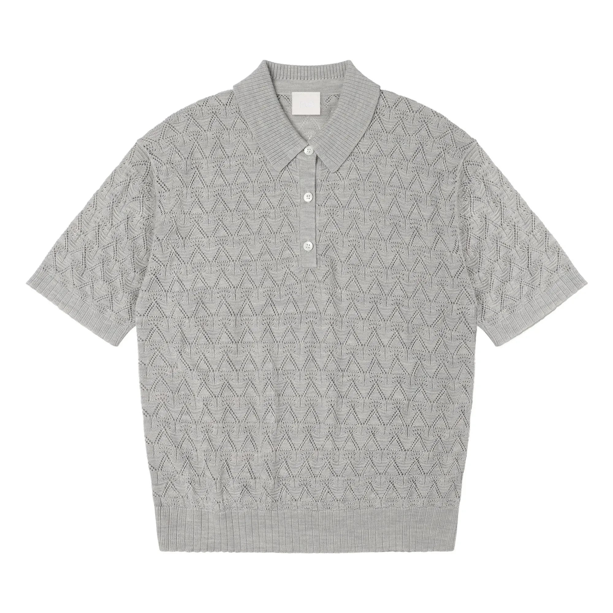 FUB - Polo Wolle | Grau