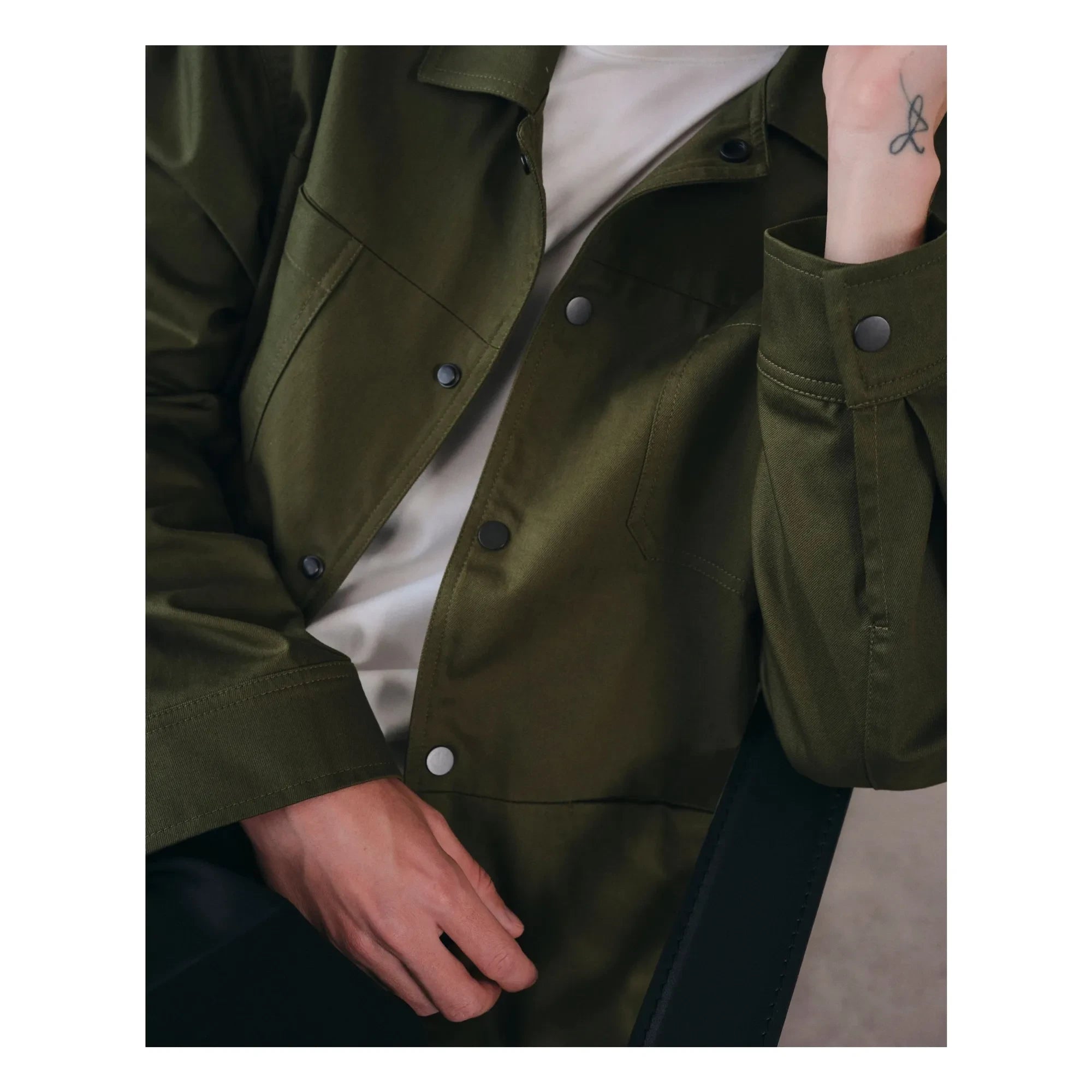 Noyoco - Vancouver Organik Pamuk Ceket | Forest Green