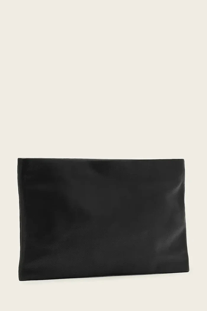 AllSaints kadın deri clutch BETTINA