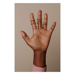 LAH - Kissing Ring | Altın