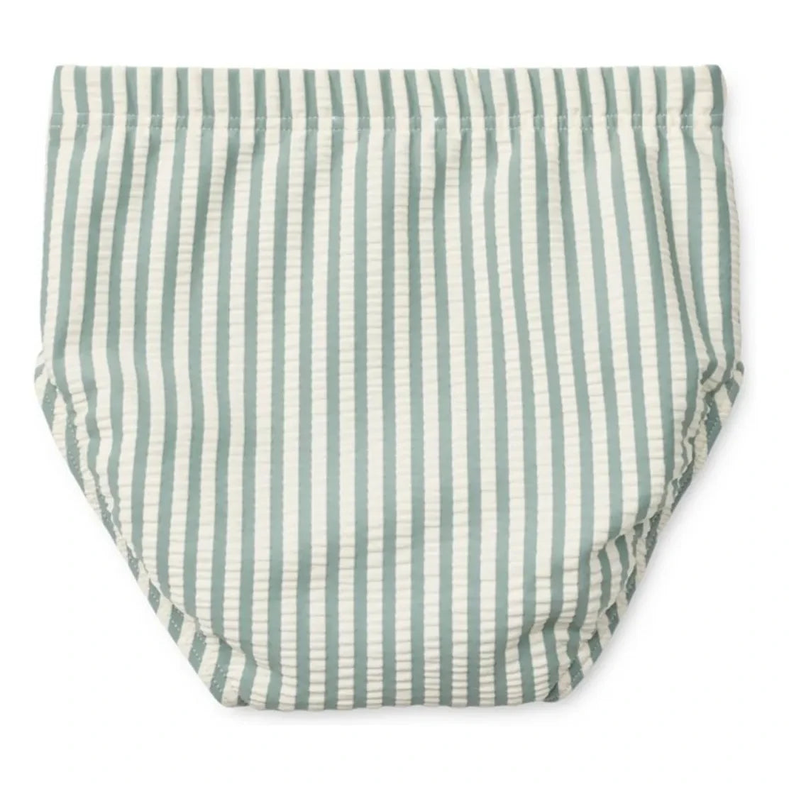 Liewood - Anthony Rayé Seersucker Recycled Fiber Swimsuit | Green