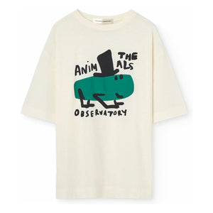 The Animals Observatory - Collie The Animals Observatory Organic Cotton T-Shirt | White