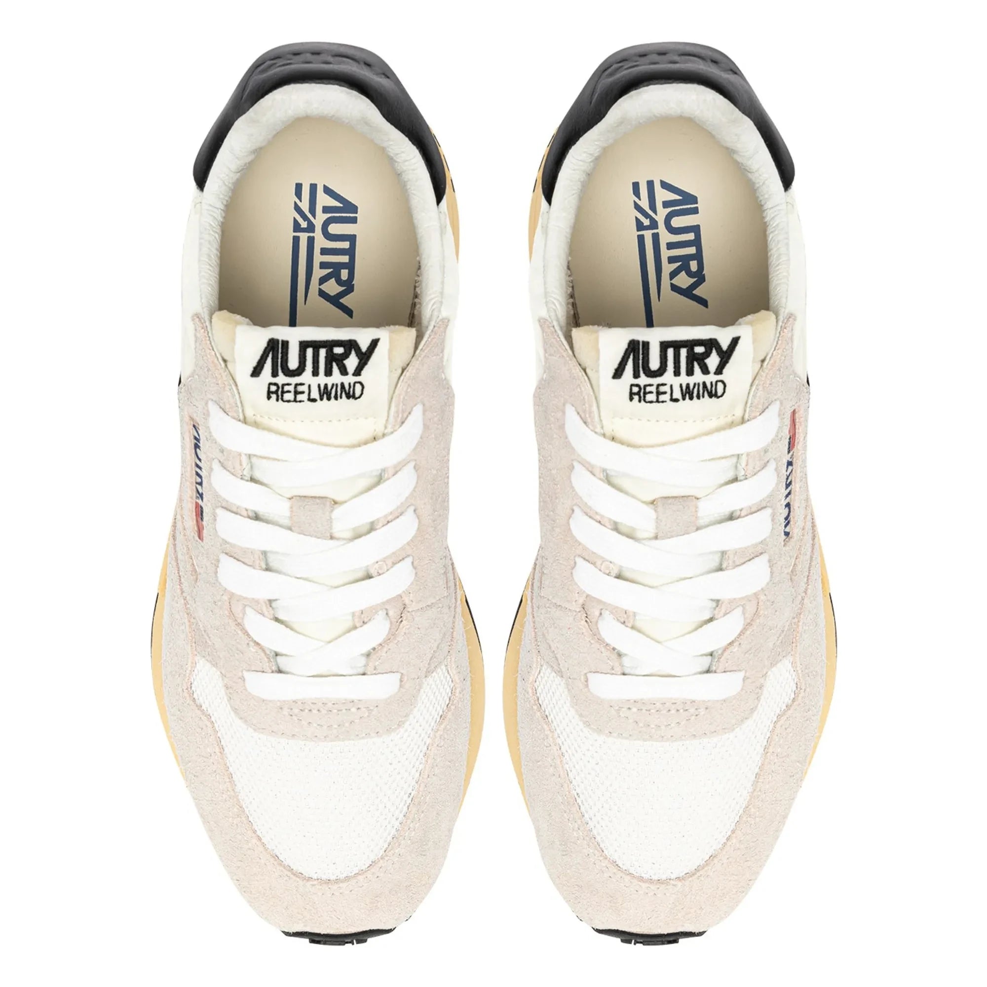Autry - Sneaker Reelwind Low Bicolor Wildleder | Schwarz