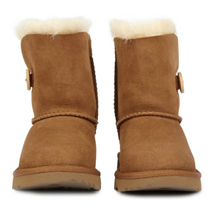 UGG - Bailey Button II Kürk Astarlı Süet Botlar | Camel