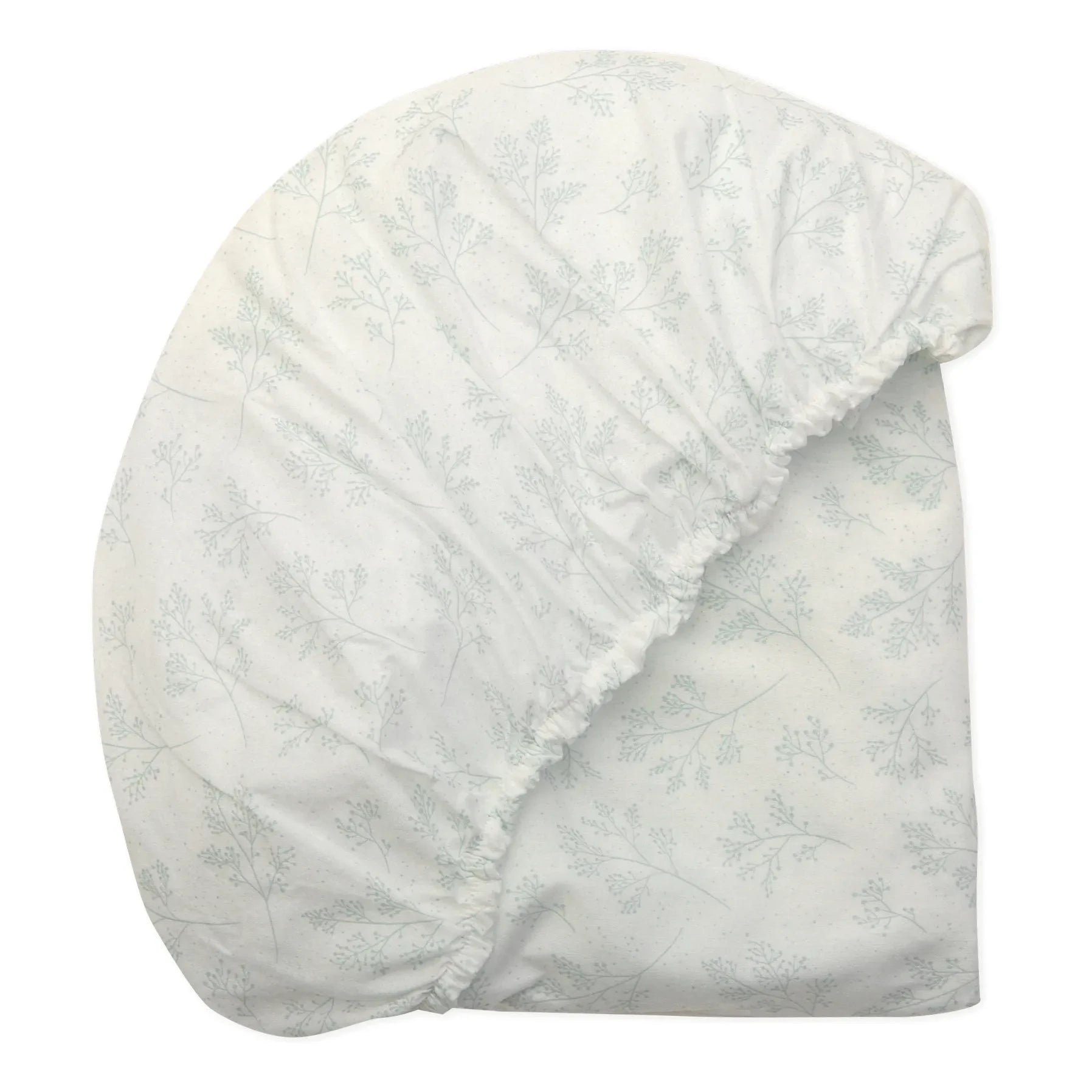 Charlie Crane - Kimi Convertible Crib Sheet | Pearl Gray