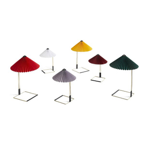 Hay - Matin Tischlampe, Inga Sempé | Chromgrün
