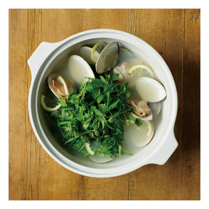 Kinto - Ceramic Pot Kakomi 1.2 L | White
