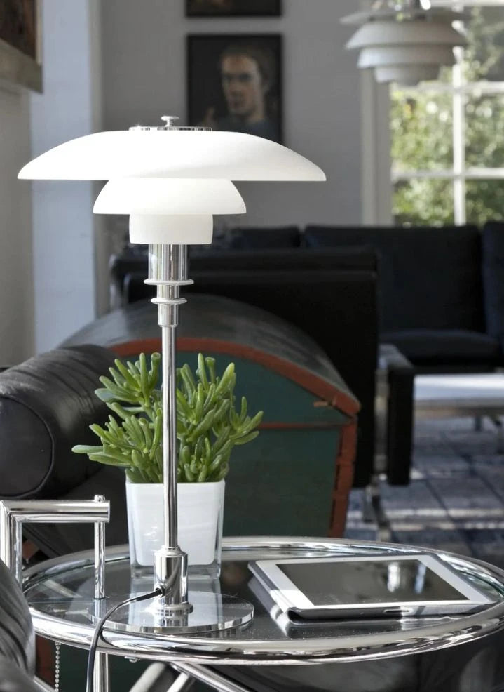 Louis Poulsen - PH 3-2 Table Lamp, Louis Poulsen | Chrome