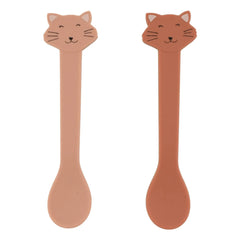 Trixie - Mrs. Cat Silicone Spoons - Set of 2 | Pink