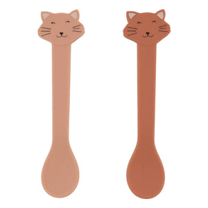Trixie - Mrs. Cat Silicone Spoons - Set of 2 | Pink