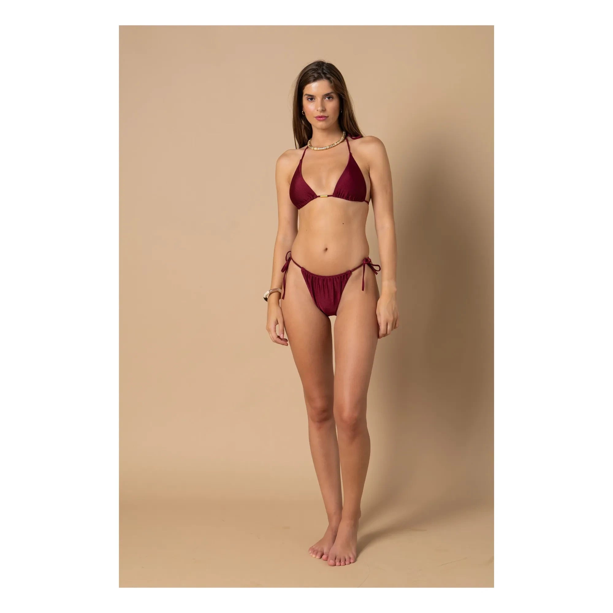 Alma Deia - Dreiecks-Bikinioberteil Jenny | Bordeaux