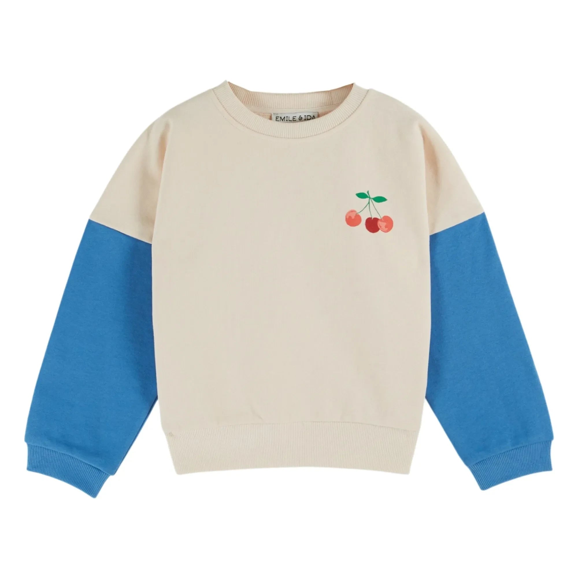 Emile et Ida - Cherry Sweat | Creme