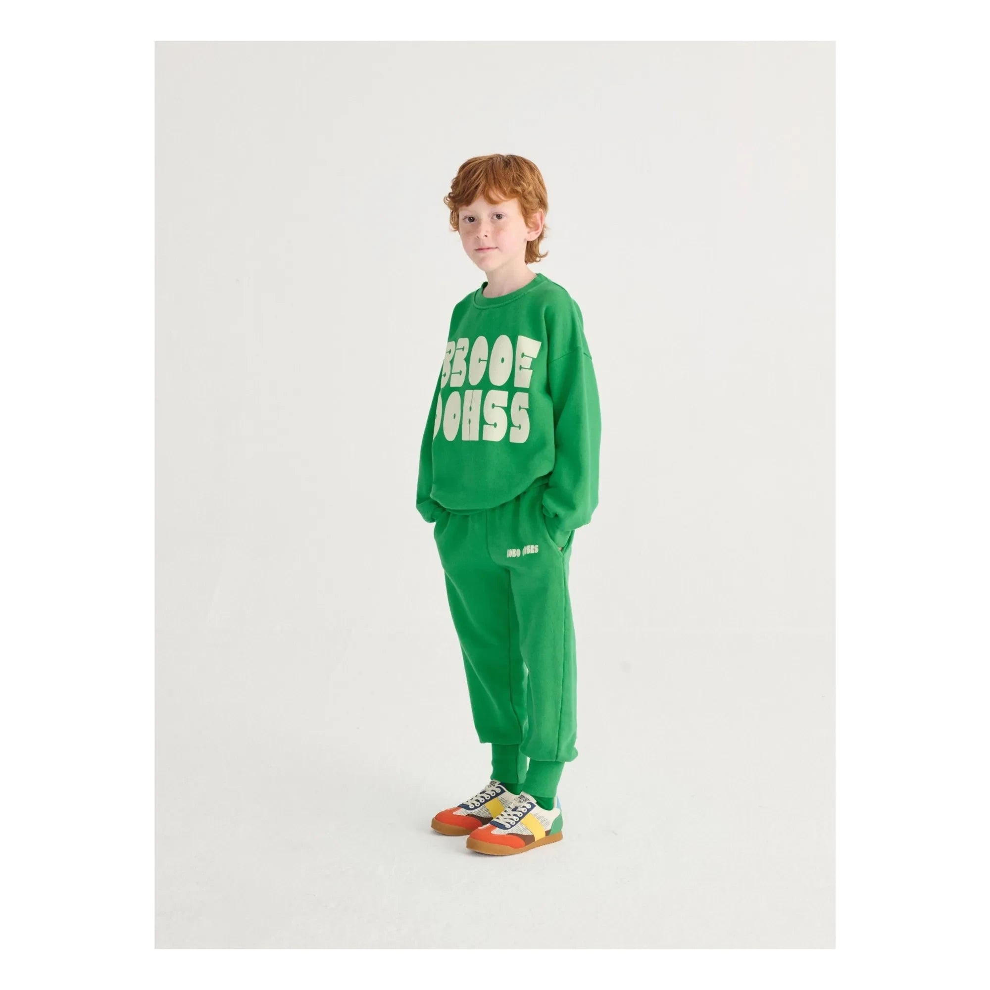 Bobo Choses - Pamuk Organik Bobo Sweatshirt | Yeşil