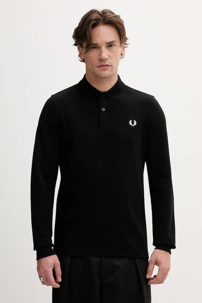 Fred Perry Uzun Kollu Pamuklu Bluz