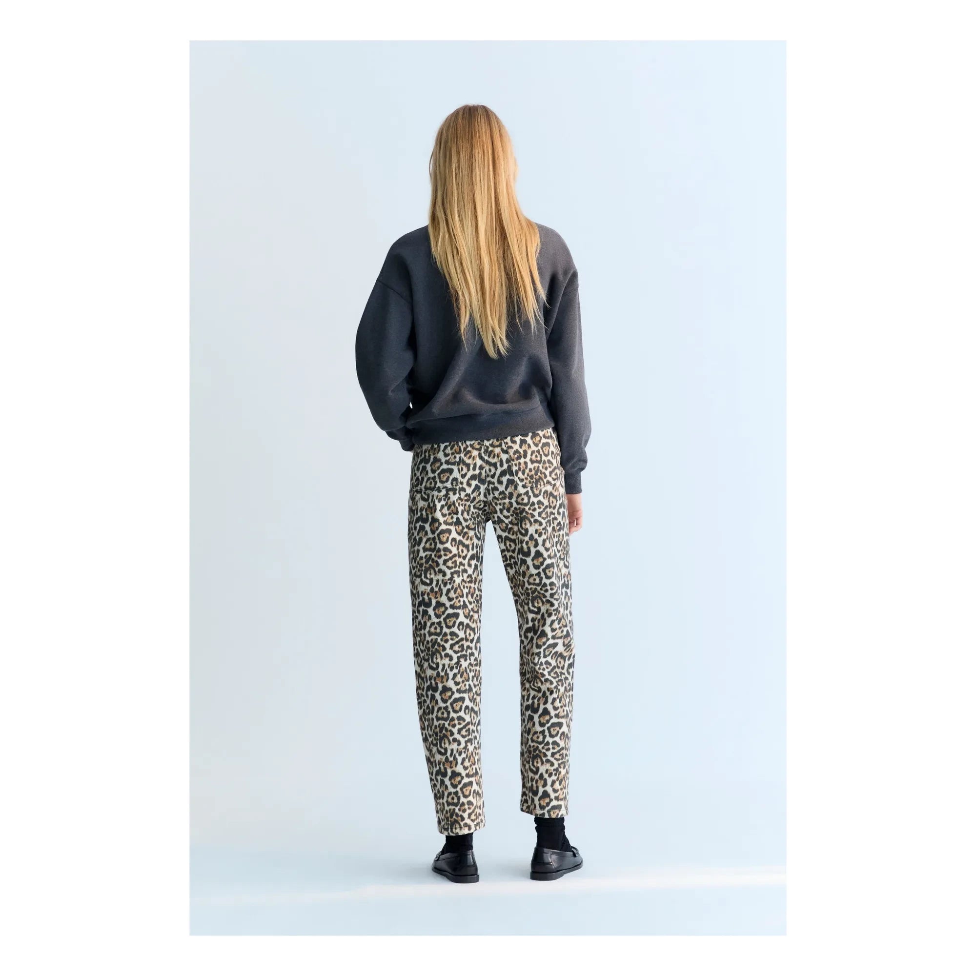 the new society - TNS Logo sweatshirt | Koyu gri melanj