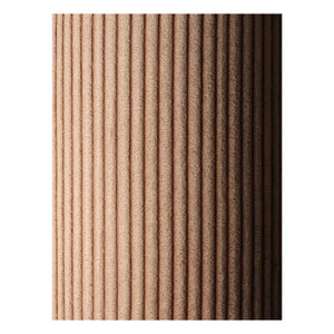 Wigiwama - Velvet-finished mantel seat | Brown