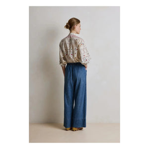 Hod - Babakar Baumwollhose | Marineblau