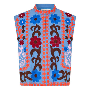 Lollys Laundry - Thousand Cotton Jacket | Blue