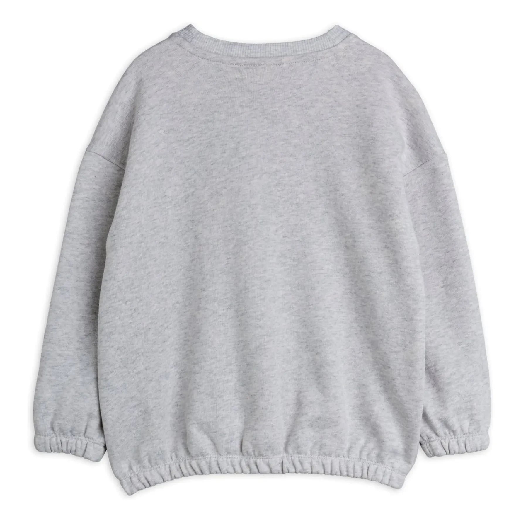 Mini Rodini - Siyamese organik pamuklu sweatshirt | Gri melanj