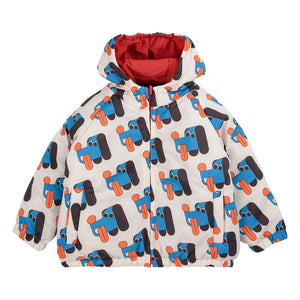 Bobo Choses - Wende-Baby-Regenmantel aus recycelten Fasern | Blau