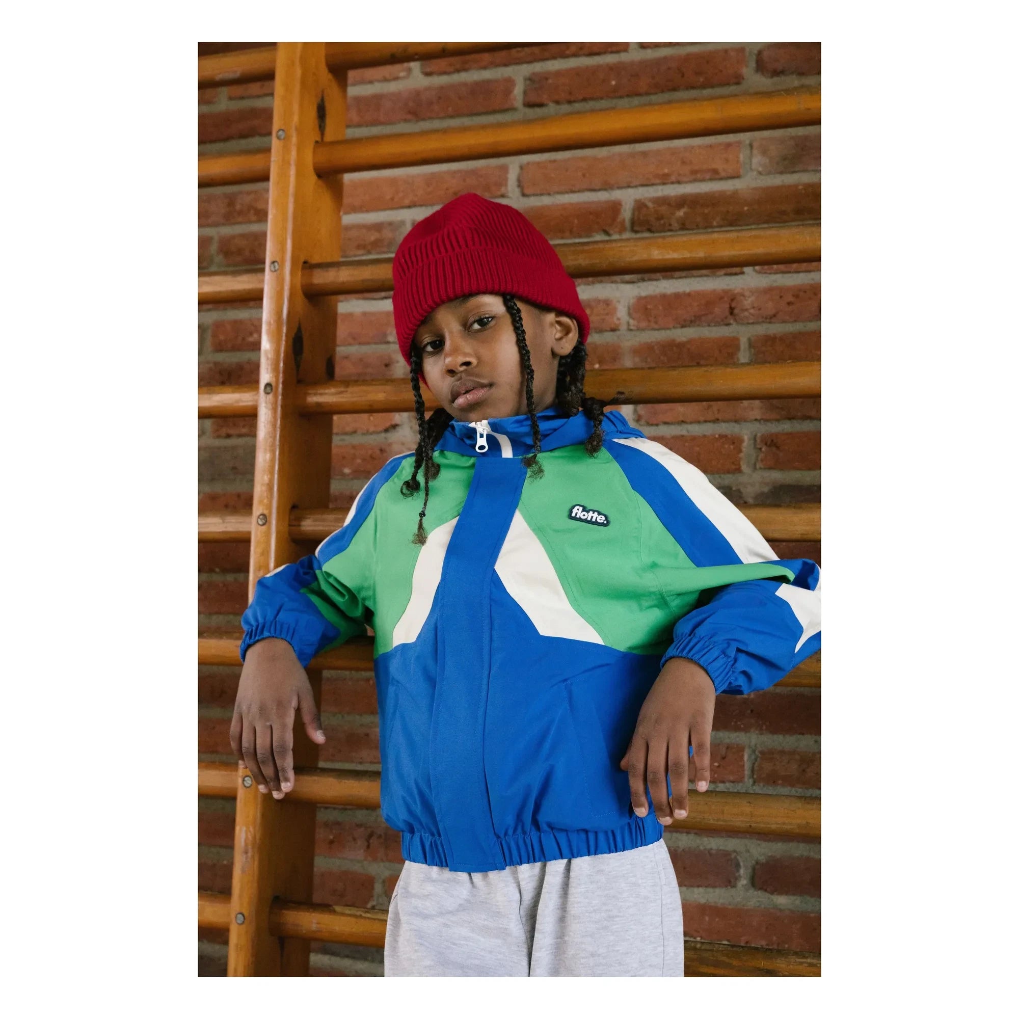 Flotte - Wasserdichte Jacke Abbessito aus recycelten Fasern | Blau