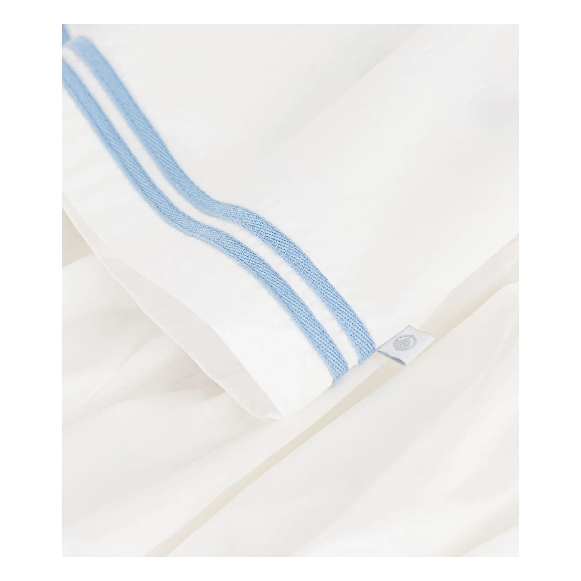Petit Bateau - Organik Pamuk Poplin Marin Elbise ve Tulum Seti | Beyaz