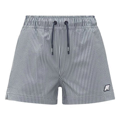 K-way - Hazel Beach Gestreifte Badeshorts | Dunkelblau