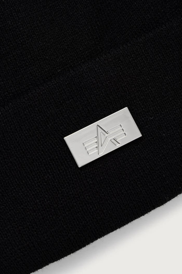 Alpha Industries şapka beanie Metal LabeL