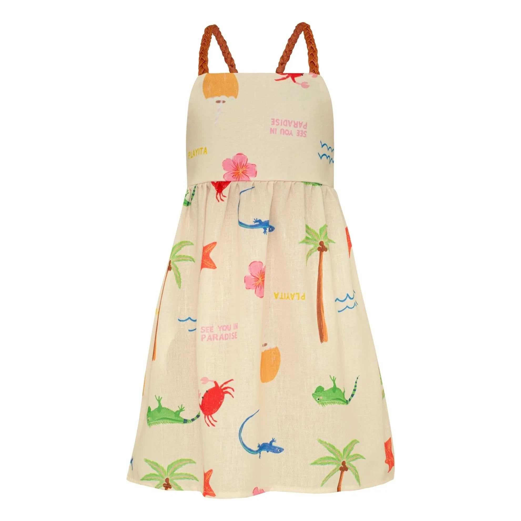 Pepita & Me - Isleno Beach Dress | Ivory