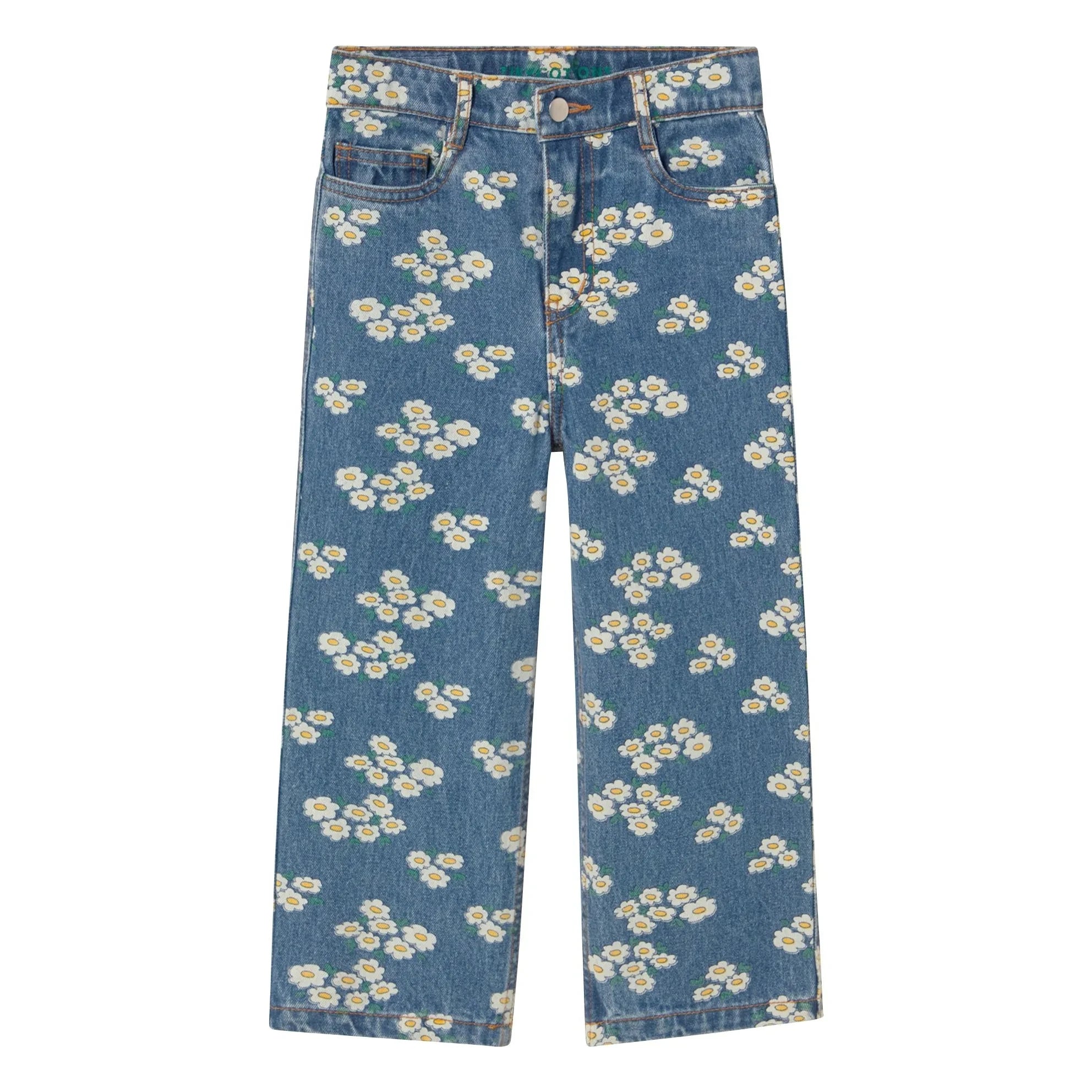 Tinycottons - Jeans Marguerites | Blau