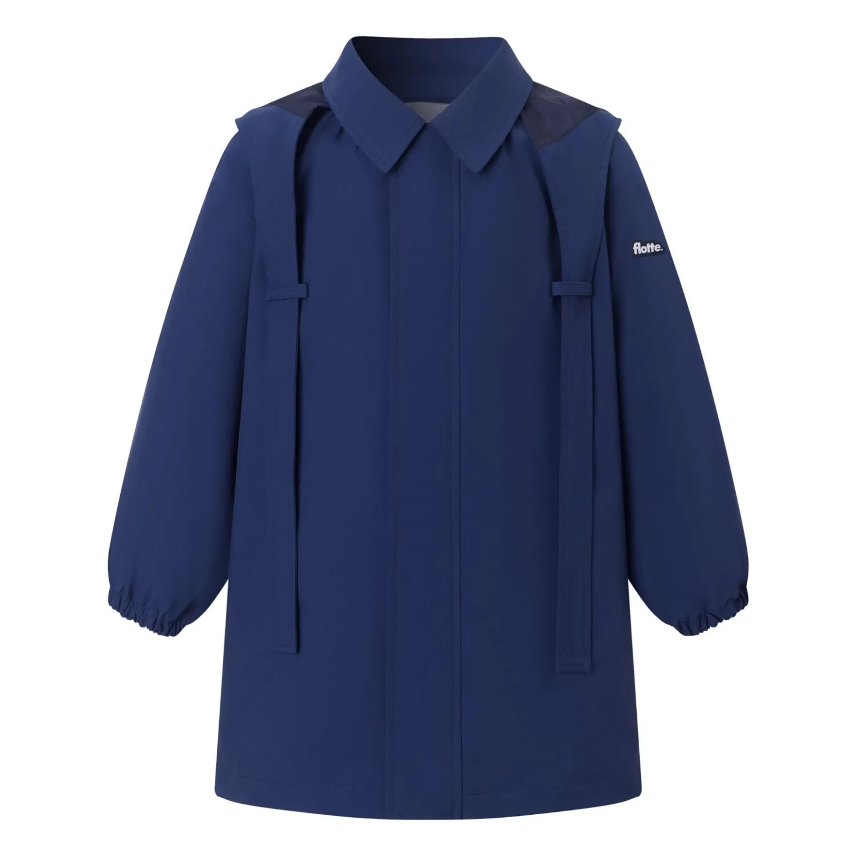Fluff - Richelito Waterproof Coat | Dark Blue