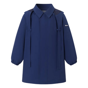 Fluff - Richelito Waterproof Coat | Dark Blue