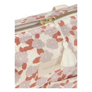 Nobodinoz - Waterproof Diaper Bag Gala Opera Mauve Sakura | Mauve