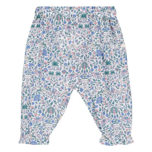 Tartine et Chocolat - Rüschenhose mit Liberty-Druck | Weiß