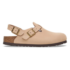 BIRKENSTOCK - Tokio Pantoletten Nubukleder | Sand