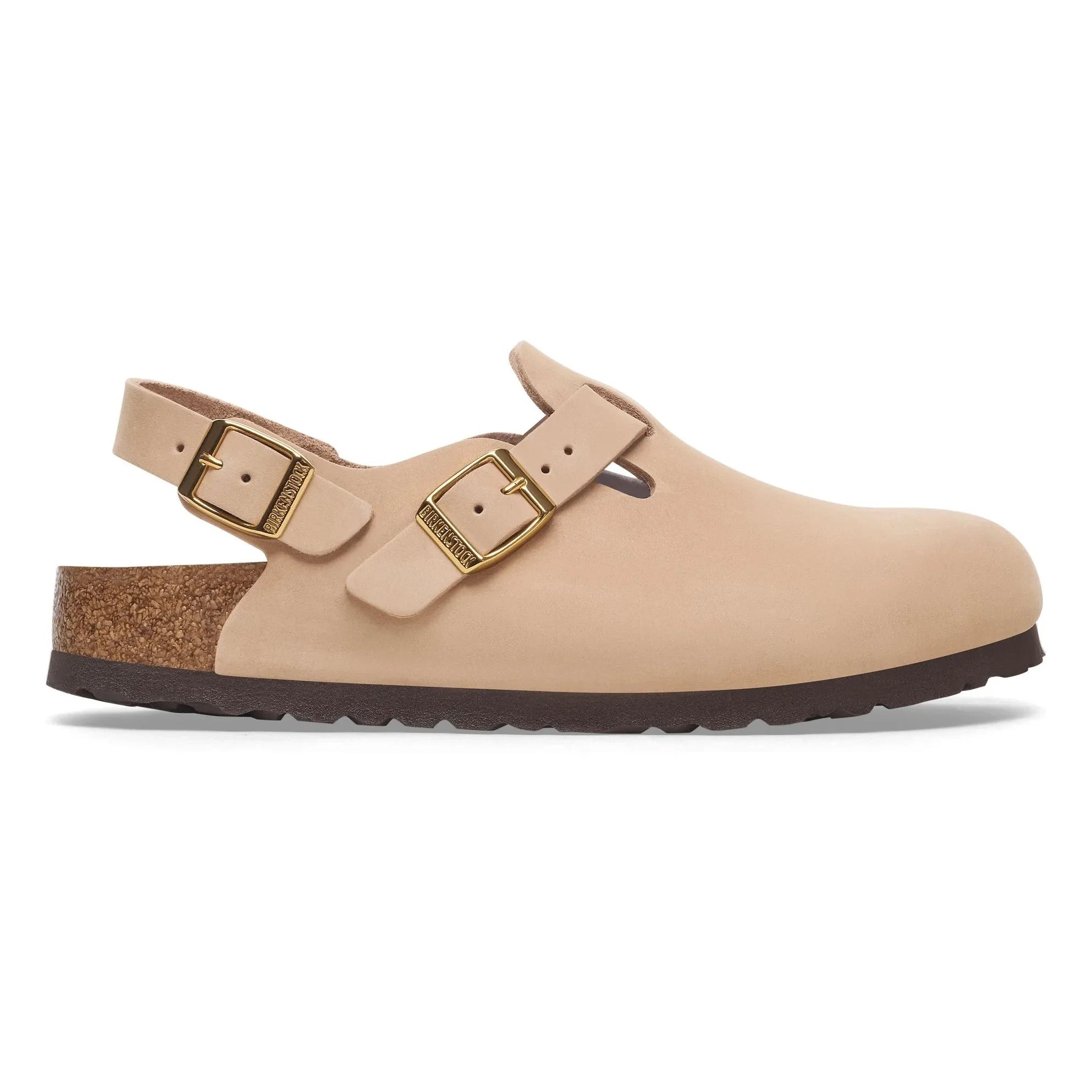 BIRKENSTOCK - Tokio Pantoletten Nubukleder | Sand