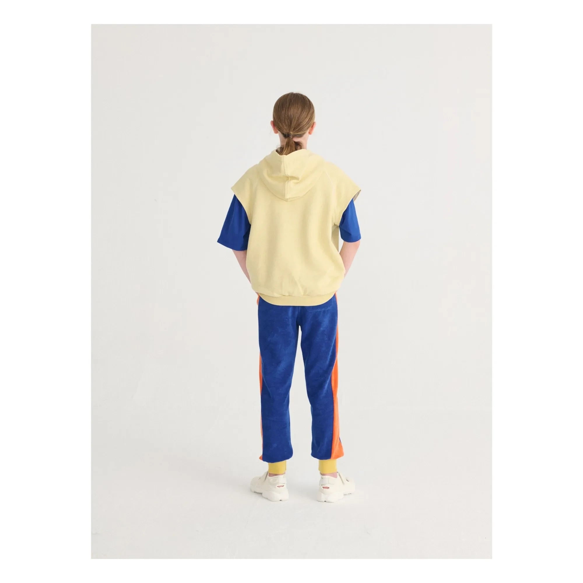 Bobo Choses - Bobo Choses Organic Cotton Sleeveless Hoodie | Yellow
